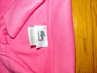 Polo Lacoste Rosa Talla L Hombre