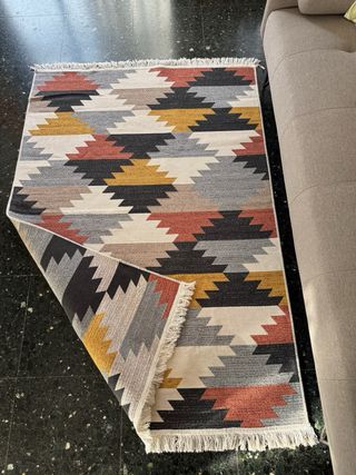 Tappeto Kilim Etnico in Cotone 120x180 cm