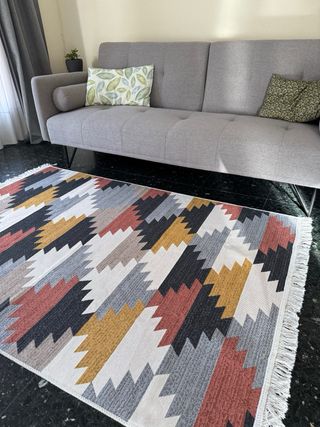 Tappeto Kilim Etnico in Cotone 120x180 cm