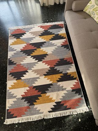 Tappeto Kilim Etnico in Cotone 120x180 cm