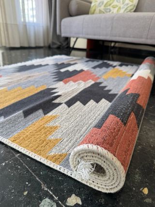 Tappeto Kilim Etnico in Cotone 120x180 cm