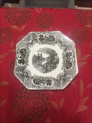 Antigua bandeja La Cartuja de Sevilla Pickman