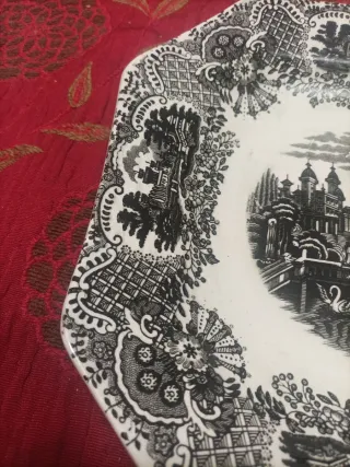 Antigua bandeja La Cartuja de Sevilla Pickman