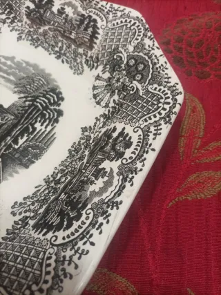 Antigua bandeja La Cartuja de Sevilla Pickman