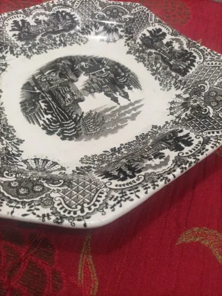 Antigua bandeja La Cartuja de Sevilla Pickman