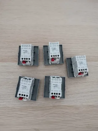 Interruptores Eunea Unica Plata