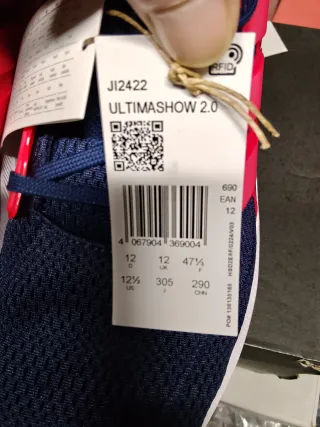 Scarpe Adidas Uomo Blu/ Taglia 47/1-3