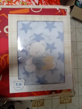 Copertina per lettinoT&R baby orsetti in pile