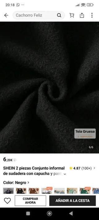 Es de niño talla 7 años