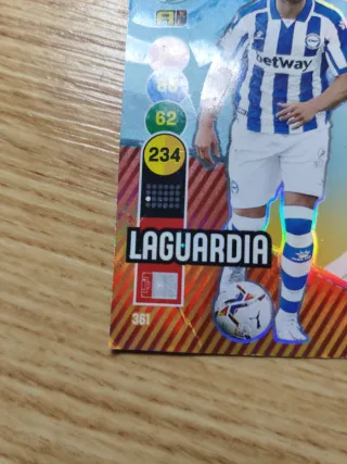 Cromo de fútbol LAGUARDIA 361