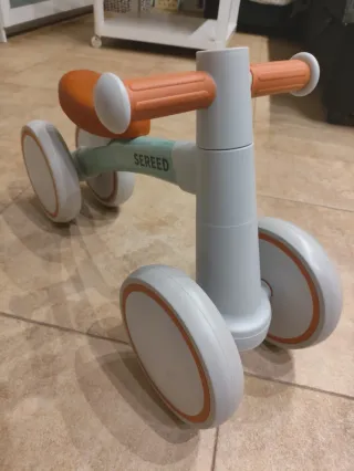 Triciclo Sereed 4 Ruedas Naranja/Verde