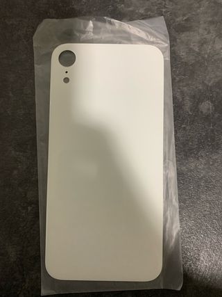 Cover posteriore bianca per iPhone XR