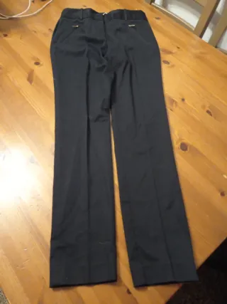 Pantalón pitillo mujer T38 negro