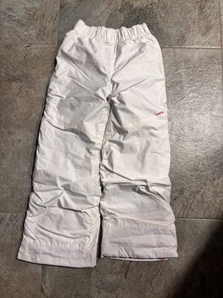 Pantalón Nieve Niña Talla 10 Blanco