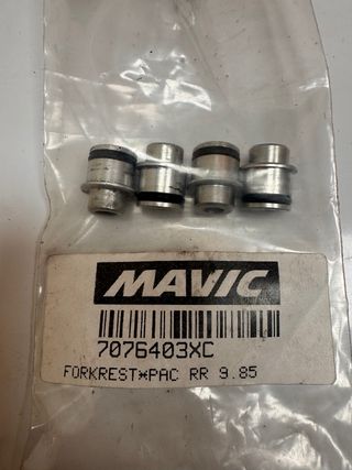 Casquillos adaptadores eje trasero Mavic