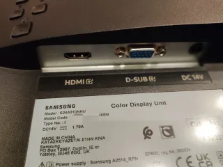 Monitor Samsung 24 Negro