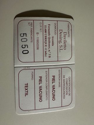 Cartera de piel Daviletto marrón