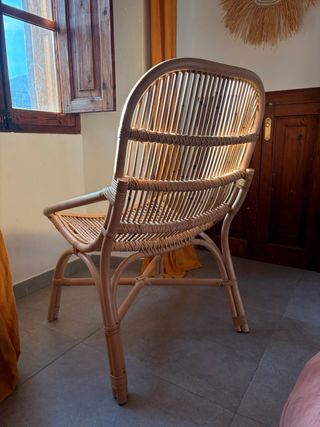 Sillón de ratán Tikamoon