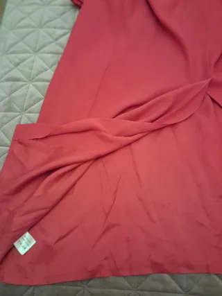 Vestido fiesta rojo largo