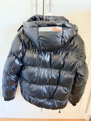 Cazadora abrigo DARK&FISH negra nueva sin utilizar