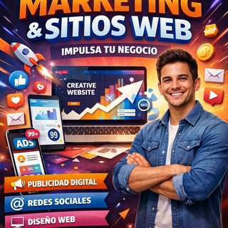 Diseño web moderno y servicio de marketing digital