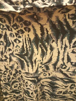 Camisa animal print Mango Talla XL/48