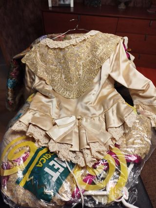 Traje de Fallera Seda Estrecha