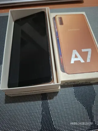 Samsung Galaxy A7 Dorado