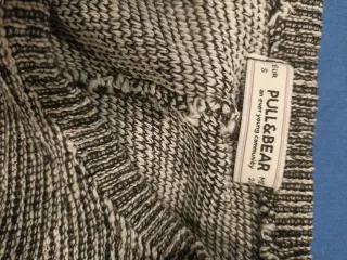 Jersey lentejuelas tigre gris talla S