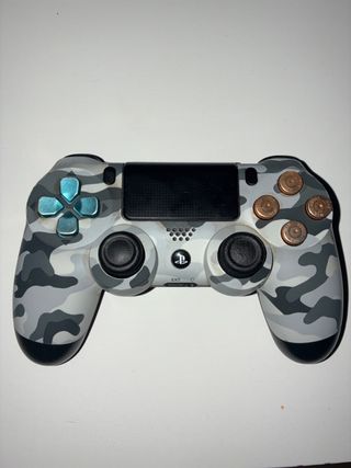 Mando PS4 Camuflaje Gris