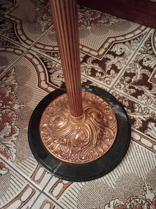 Cenicero Vintage Latón y Mármol