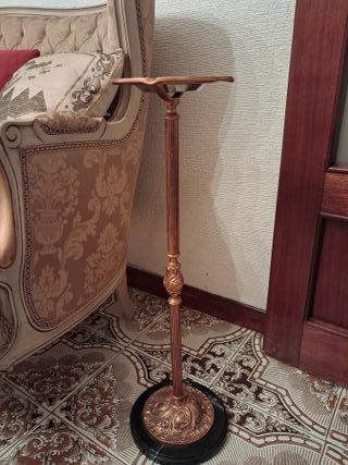 Cenicero Vintage Latón y Mármol