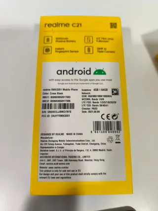 Realme C21 Caja Original