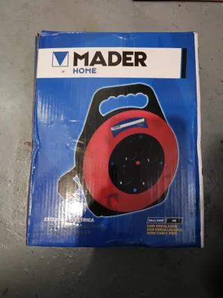 Alargador Eléctrico 5m, 4 conectores