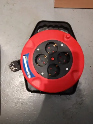 Alargador Eléctrico 5m, 4 conectores