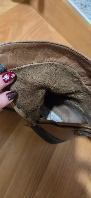 Botines mujer marrones