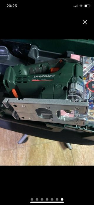 Sierra Caladora Metabo inalámbrica. Nueva