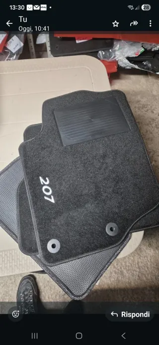 Tappetini Peugeot 207