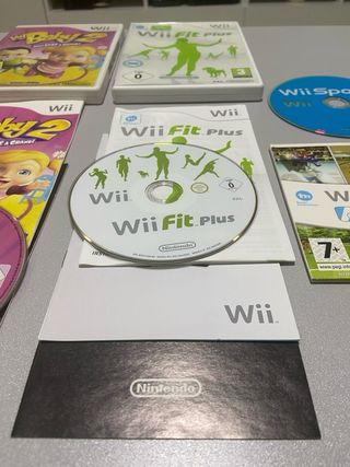 Pack Juegos Wii: My Baby 2, Wii Fit Plus, Wii Spor