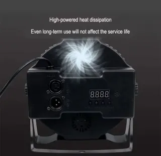 4x Proiettore Luci Strobo Discoteca Rgb led farett