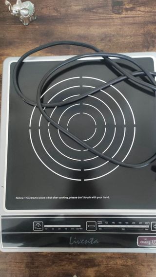 Placa vitrocerámica portátil Liventa