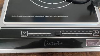 Placa vitrocerámica portátil Liventa