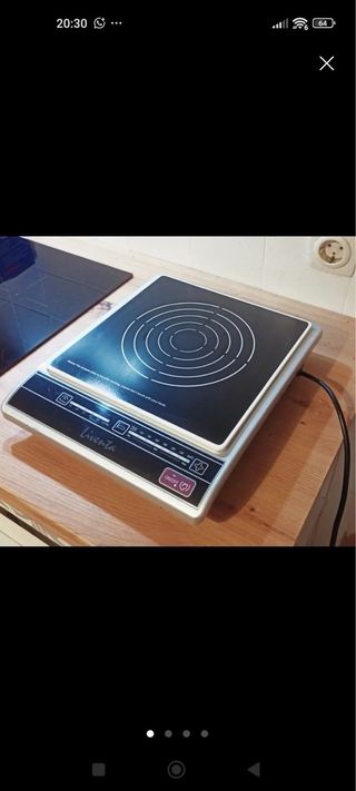 Placa vitrocerámica portátil Liventa