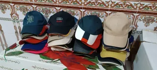 Gorras Colección Audi Beige y Negra