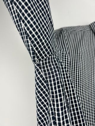 Camisa Dolce & Gabbana Cuadros Negra y Blanco