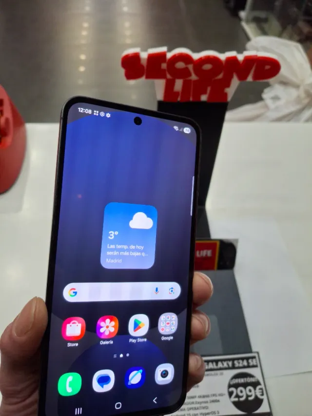 Samsung Galaxy S24 FE 128GB Negro