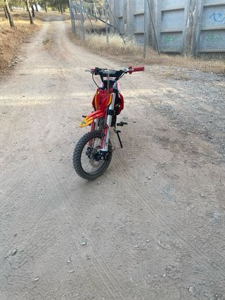 Pit Bike 125cc Roja