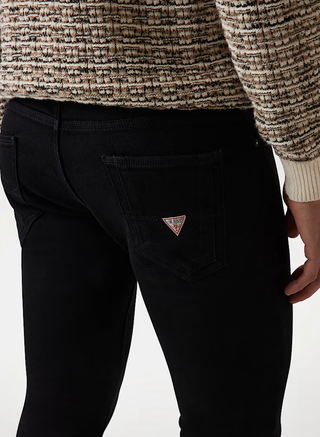 Pantalones Guess Skinny Negros Talla 38