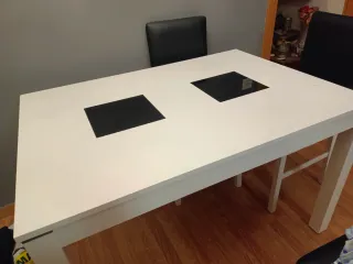 Salón y mesa extensible