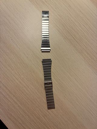 Reloj Casio A700 Plateado + Correa Extra